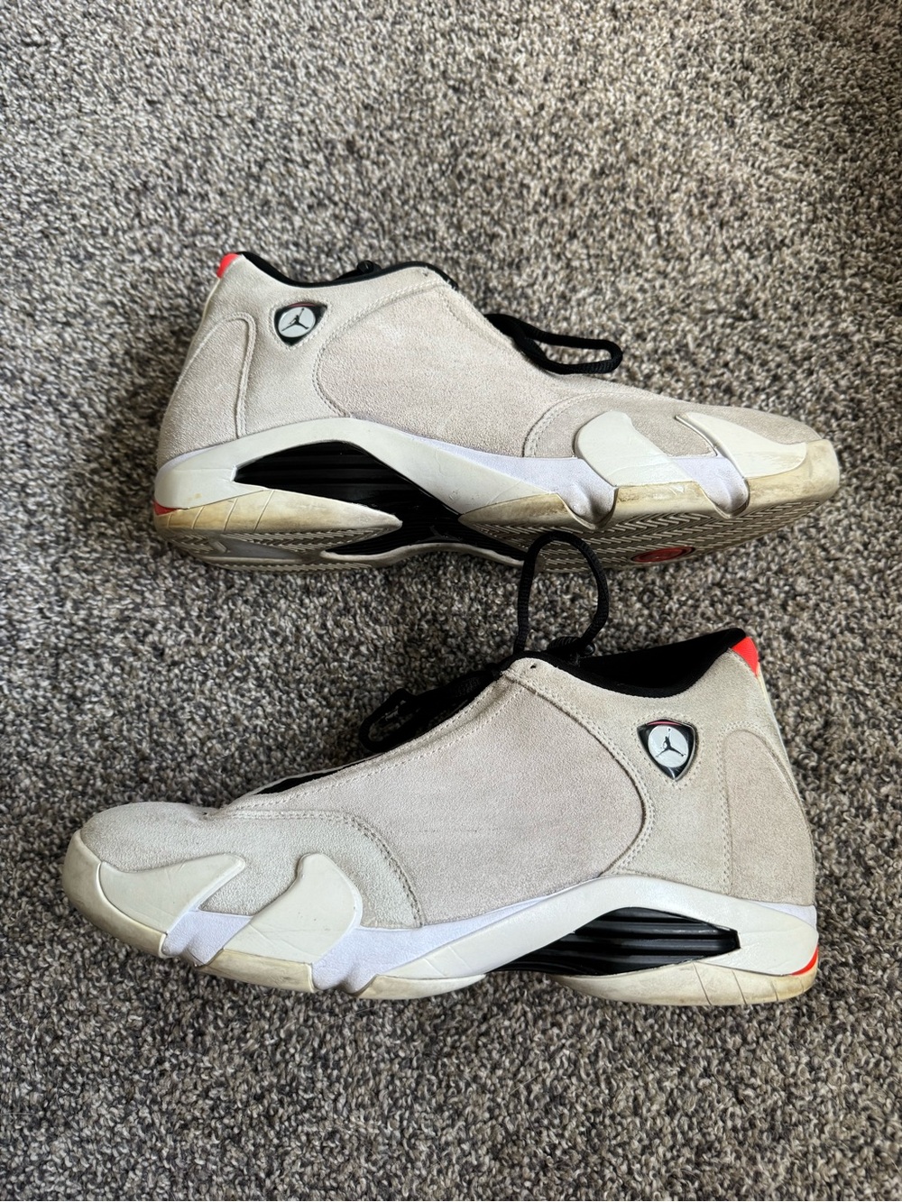Nike Air Jordan 14 Retro Desert Sand Sneakers